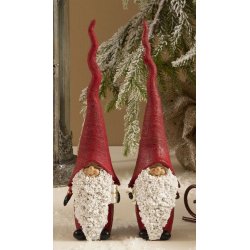 Store nissemnd med lange nissehuer