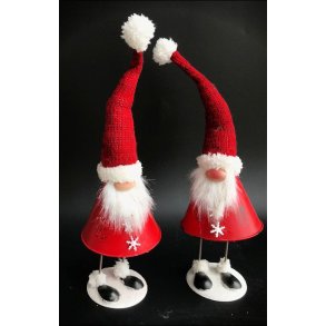 Julemand som kan vippe str. H40 cm