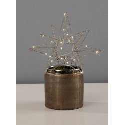 Jule stjerne - LED lys