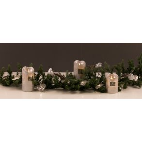 Granranke med LED lys til strm