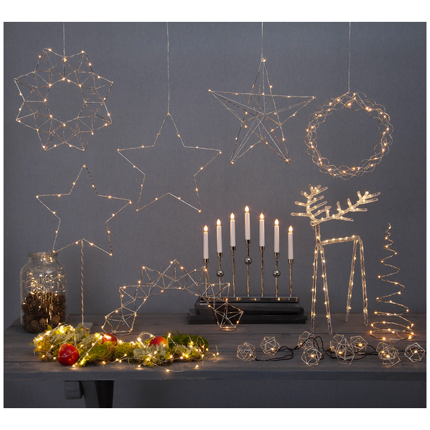 lyskegle med 25 led lys