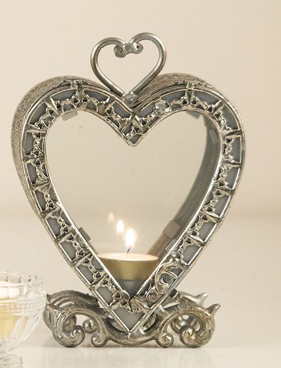 Hjerte Lanterne i 2 størrelser - Lanterner - Nørgaard & Vintage