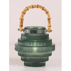 La Vida Lanterne med hndtag og LED lys med 6 timers tmer