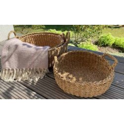Kurve flettet med hndtag af sgrs - 1 st: 3 stk.