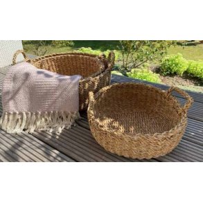 Kurve flettet med hndtag af sgrs - 1 st: 3 stk.