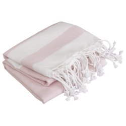  Badelagen - rosa farvet striber.