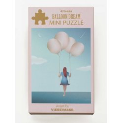BALLOON DREAM - mini puzzle 42 brikker