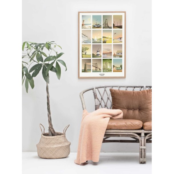 DANMARK Motiver - plakat 30 x 40 cm og 50 x 70 cm