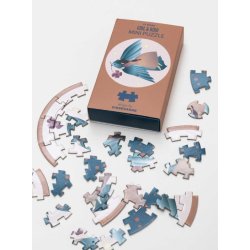 Girl &amp; Bird - mini puzzle 42 brikker