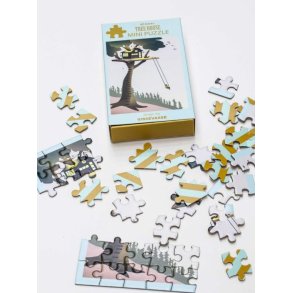 VISSEVASSE puslespil  House tree