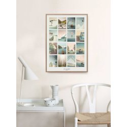 LET'S GO BABY plakat 30 x 40 cm