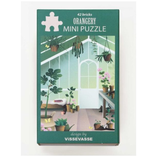 VISSEVASSE puslespil  orangeri