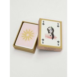 VISSEVASSE Kortspil cover med klr dame