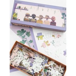 Puslespil 200 brikker "Braided Hair"