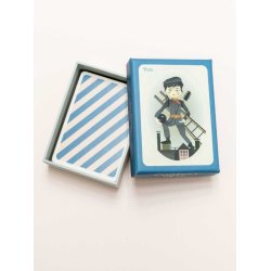 VISSEVASSE kortspil Sorteper