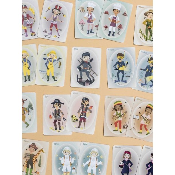 VISSEVASSE kortspil Sorteper