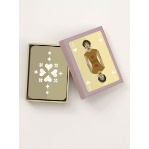 VISSEVASSE Kortspil -Cover med spar kngt